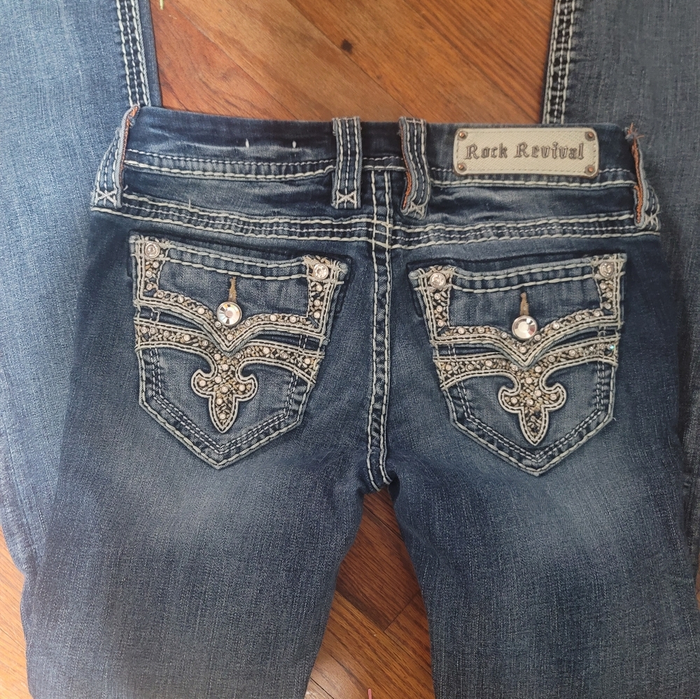 Rock revival size 27 ligeia boot cut